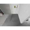 Mexen Kioto Duschwand Walk-in 110 x 200 cm, Frost 8 mm, Gold - 800-110-101-50-30