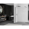 Mexen Kioto Duschwand Walk-in 90 x 200 cm, matt 8 mm, schwarz - 800-090-101-70-30