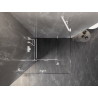 Mexen Lunar-F Faltduschkabine links 100 x 100 cm, transparent, weiß - 836-100-100-20-00-L