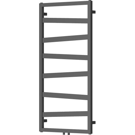 Mexen Zoom dekorativer Badezimmerheizkörper 1100 x 530 mm, 376 W, Anthrazit - W130-1100-530-00-66