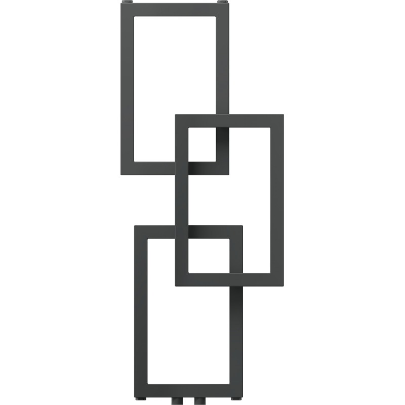 Mexen Grid dekorativer Badezimmerheizkörper 870 x 360 mm, 209 W, anthrazit - W215-0870-360-00-66