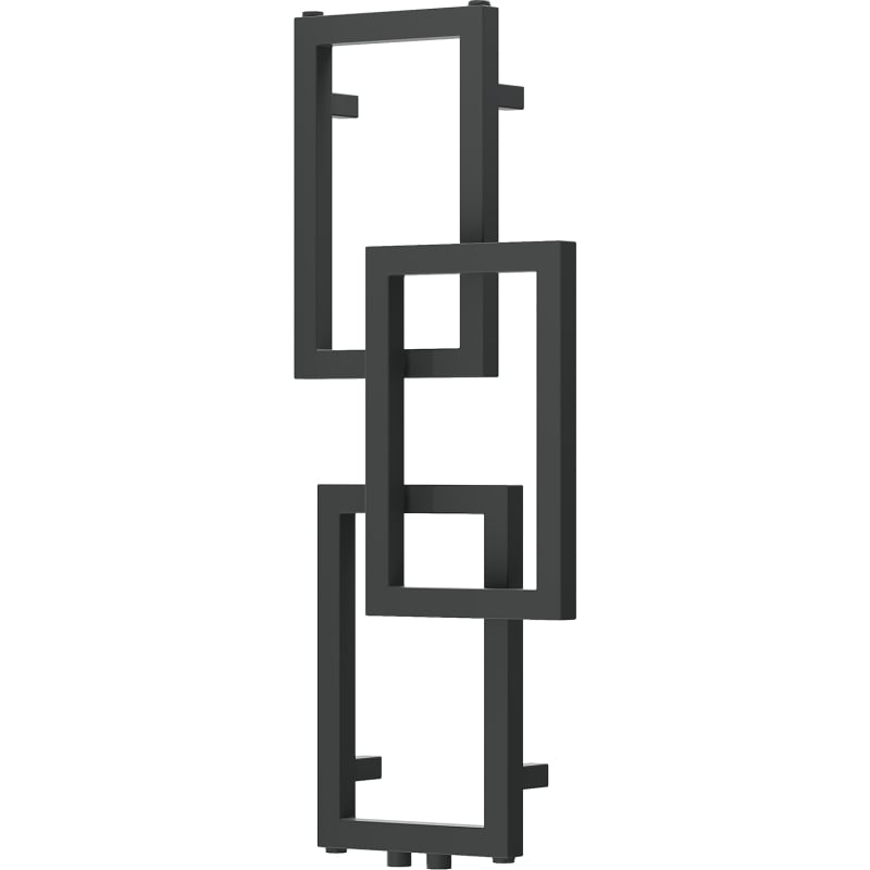 Mexen Grid dekorativer Badezimmerheizkörper 870 x 360 mm, 209 W, anthrazit - W215-0870-360-00-66