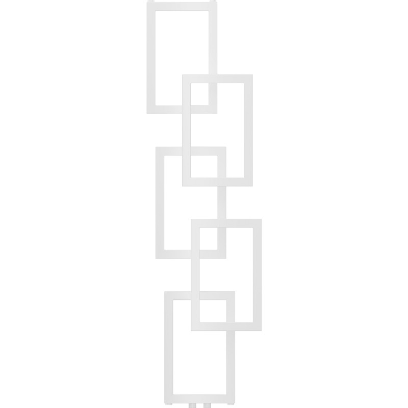 Mexen Grid dekorativer Badheizkörper 1360 x 390 mm, 349 W, weiß - W215-1360-390-00-20