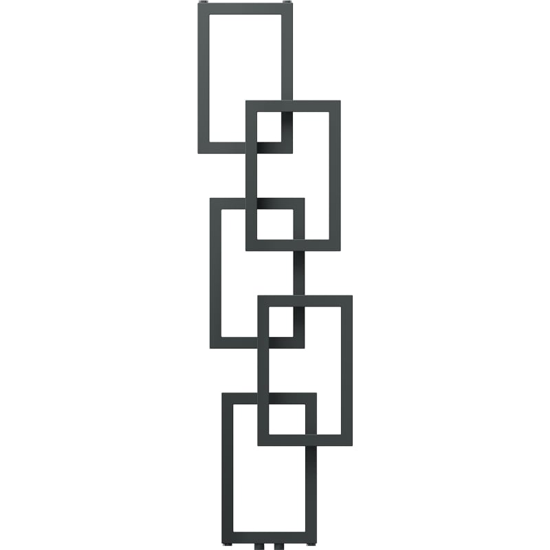 Mexen Grid dekorativer Badheizkörper 1360 x 390 mm, 349 W, Anthrazit - W215-1360-390-00-66