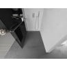 Mexen Kioto+ Duschwand mit Ablage Walk-in 70 x 200 cm, graphit, chrom - 800-070-121-01-40