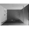 Mexen Kioto+ Duschwand mit Ablage Walk-in 70 x 200 cm, graphit, chrom - 800-070-121-01-40