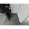 Mexen Kioto+ Duschwand mit Ablage Walk-in 80 x 200 cm, graphit, chrom - 800-080-121-01-40