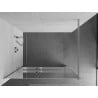 Mexen Kioto+ Duschwand mit Regal Walk-in 80 x 200 cm, Spiegel, Chrom - 800-080-121-01-50