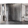 Mexen Lunar-F Duo faltbare Duschkabine 95 x 95 cm, transparent, Chrom - 836-095L-095P-01-00