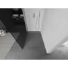 Mexen Kioto Duschwand Walk-in 70 x 200 cm, Graphit 8 mm, Chrom - 800-070-101-01-40