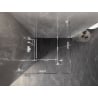 Mexen Lunar-F Duo faltbare Duschkabine 95 x 95 cm, transparent, weiß - 836-095L-095P-20-00