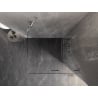 Mexen Lunar-F faltbare Duschkabine rechts 80 x 80 cm, transparent, Chrom - 836-080-080-01-00-P