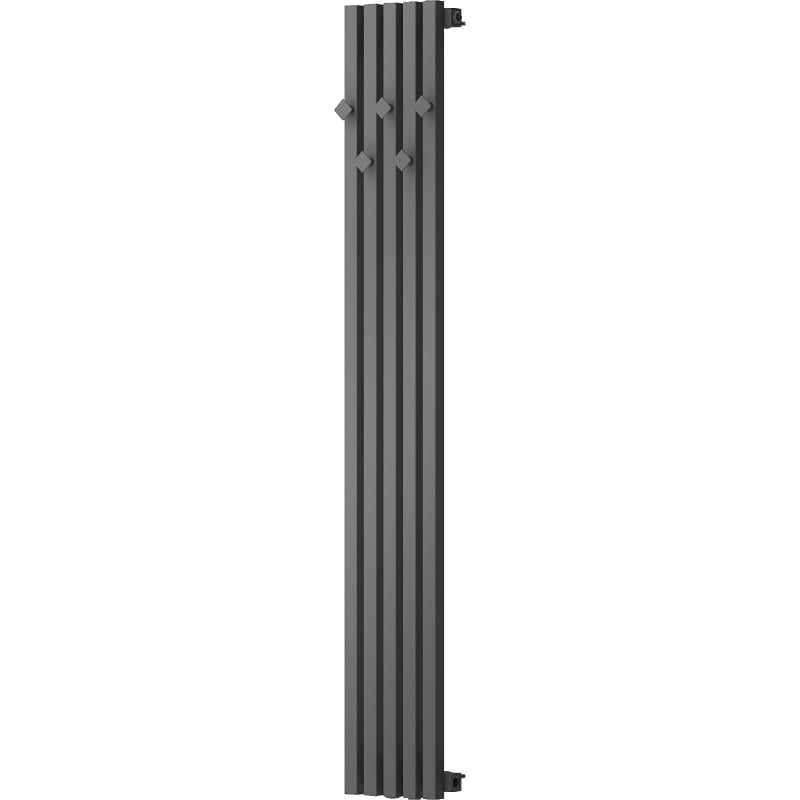 Mexen Flux dekorativer Badezimmerheizkörper 1500 x 240 mm, 450 W, Anthrazit - W127-1500-240-00-66