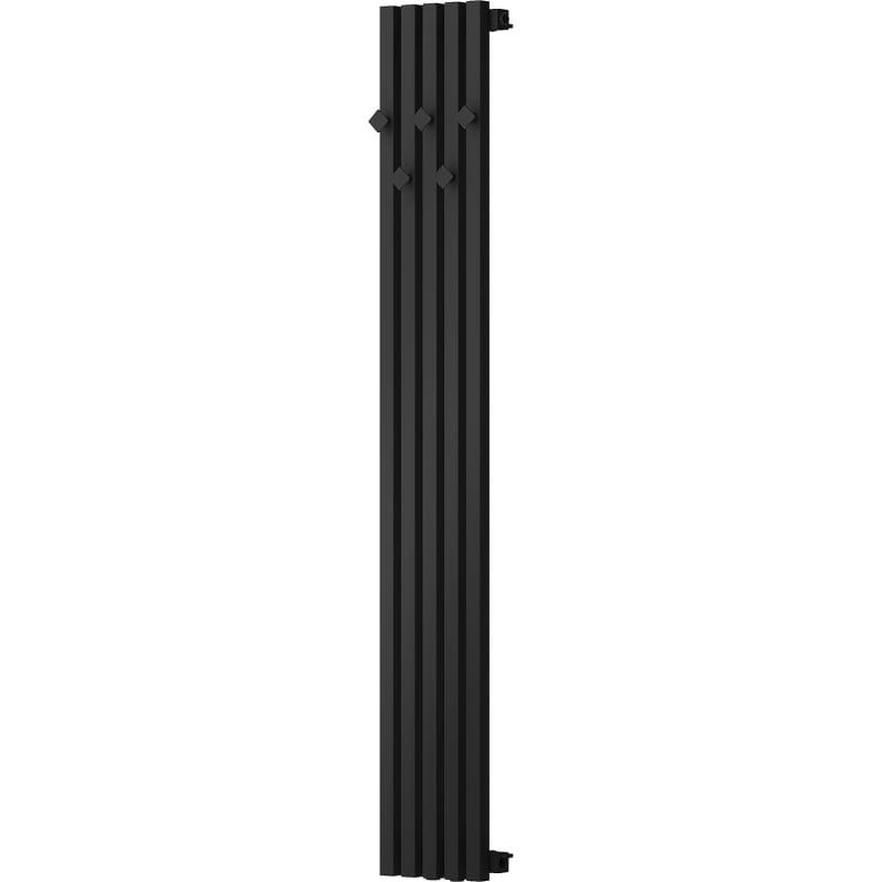 Mexen Flux dekorativer Badezimmerheizkörper 1500 x 240 mm, 450 W, schwarz - W127-1500-240-00-70