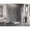 Mexen Lunar-F Duschkabine faltbar rechts 90 x 90 cm, transparent, chrom - 836-090-090-01-00-P