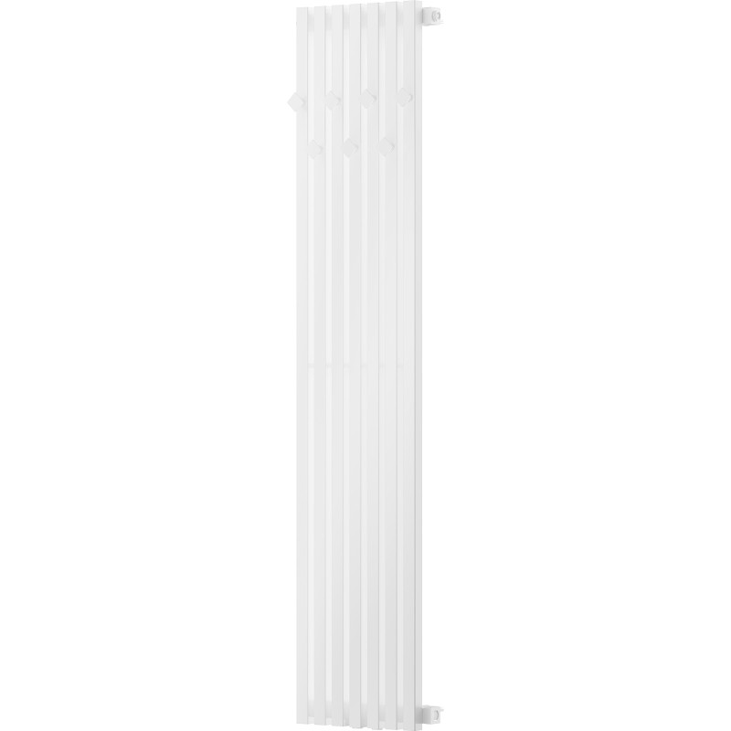Mexen Flux Dekorativer Badezimmerheizkörper 1500 x 340 mm, 630 W, weiß - W127-1500-360-00-20