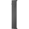 Mexen Flux dekorativer Badezimmerheizkörper 1500 x 340 mm, 630 W, Anthrazit - W127-1500-360-00-66