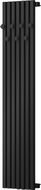 Mexen Flux Dekorativer Badezimmerheizkörper 1500 x 340 mm, 630 W, schwarz - W127-1500-340-00-70