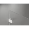 Mexen Lunar-F Duschkabine klappbar rechts 80 x 80 cm, transparent, weiß - 836-080-080-20-00-P
