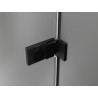 Mexen Lunar-F Duo Duschkabine faltbar 95 x 70 cm, transparent, schwarz - 836-095L-070P-70-00
