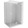 Mexen Lunar-F Duschkabine faltbar rechts 100 x 80 cm, transparent, weiß - 836-100-080-20-00-P