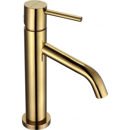 Mexen Rumba Waschtischarmatur, gold - 73500-50