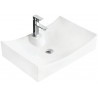 Mexen Gaja Waschbecken auf der Arbeitsplatte 66 x 45 cm, weiß - 21726600