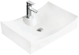 Mexen Gaja Waschbecken auf der Arbeitsplatte 66 x 45 cm, weiß - 21726600