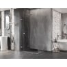 Mexen Lunar-F L Duschkabine faltbar links 100 x 80 cm, transparent, Chrom - 836L-100-080-01-00-L