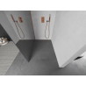 Mexen Kioto Walk-In Duschwand 70 x 200 cm, Spiegel 8 mm, Roségold - 800-070-101-60-50