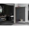 Mexen Kioto Duschrückwand Walk-In 80 x 200 cm, Spiegel 8 mm, Roségold - 800-080-101-60-50