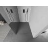 Mexen Kioto Duschwand Walk-in 70 x 200 cm, Spiegel 8 mm, Schwarz - 800-070-101-70-50
