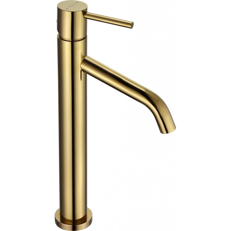 Mexen Rumba hoher, goldener Waschbeckenarmatur - 73510-50