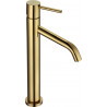 Mexen Rumba hoher, goldener Waschbeckenarmatur - 73510-50