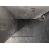 Mexen Lunar-F L Duschkabine klappbar links 100 x 100 cm, transparent, gebürstetes Kupfer - 836L-100-100-65-00-L
