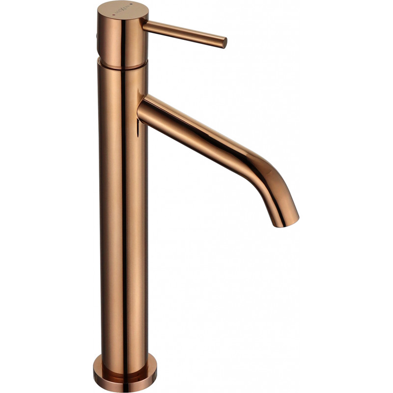 Mexen Rumba hoher Waschtischarmatur, Roségold - 73510-60