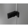 Mexen Lunar-F L Duschkabine klappbar links 95 x 90 cm, transparent, schwarz - 836L-095-090-70-00-L