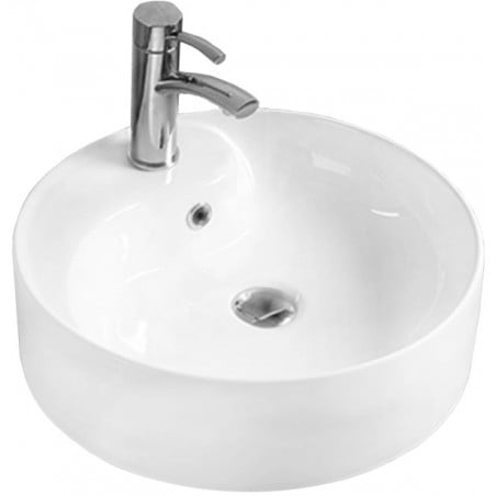Mexen Lila Aufsatzwaschbecken 46 x 46 cm, weiß - 21824600