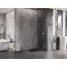 Mexen Lunar-F L Klappduschkabine rechts 85 x 80 cm, transparent, Chrom - 836L-085-080-01-00-P