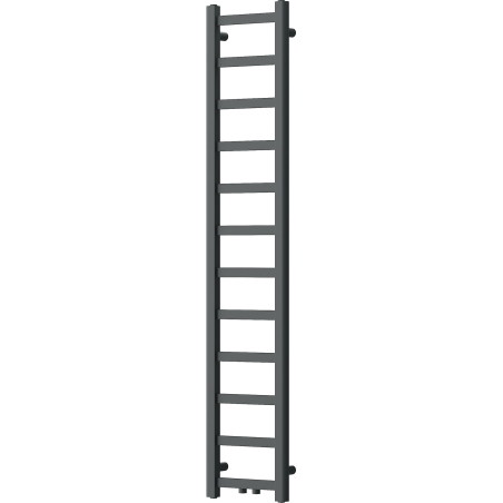 Mexen Bolt Badezimmerheizkörper 1500 x 300 mm, 295 W, schwarz - W126-1500-300-00-70