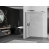 Mexen Kioto Duschwand Walk-in 160 x 200 cm, transparent 8 mm, schwarz - 800-160-101-70-00