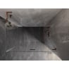Mexen Lunar-F L faltbare Duschkabine rechts 95 x 80 cm, transparent, Roségold - 836L-095-080-60-00-P