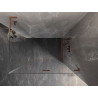 Mexen Lunar-F L faltbare Duschkabine rechts 95 x 90 cm, transparent, gebürstetes Kupfer - 836L-095-090-65-00-P