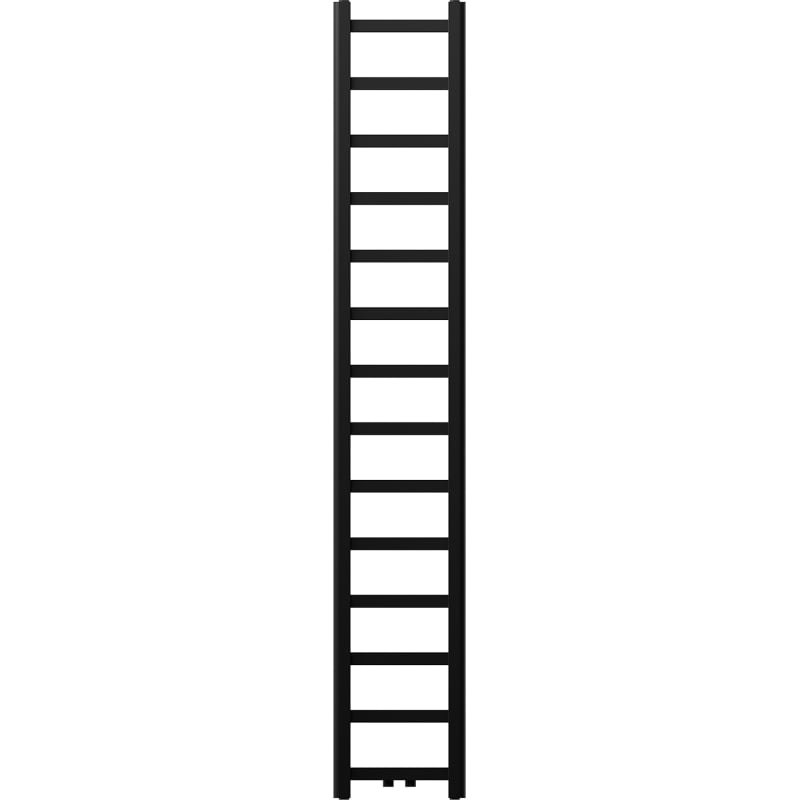 Mexen Bolt Badezimmerheizkörper 1800 x 300 mm, 351 W, schwarz - W126-1800-300-00-70