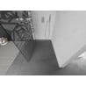 Mexen Kioto Duschwand Walk-in 90 x 200 cm, weißes Muster 8 mm, Chrom - 800-090-101-01-85