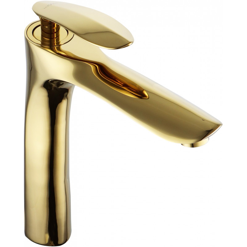 Mexen Lily hoher Waschtischarmatur, golden - 73610-50
