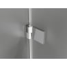 Mexen Lunar-B Duo Pendeltür-Duschkabine 70 x 70 cm, transparent, Chrom - 832-070L-070P-01-00