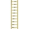Mexen Bolt Badezimmerheizkörper 1200 x 300 mm, 189 W, Gold - W126-1200-300-00-50