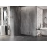 Mexen Lunar-B Duo Duschkabine Schwingtür 90 x 90 cm, transparent, Chrom - 832-090L-090P-01-00