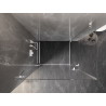 Mexen Lunar-B Duo Duschkabine zum Schwenken 100 x 75 cm, transparent, weiß - 832-100L-075P-20-00